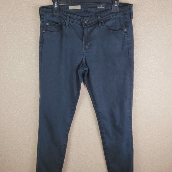 AG Adriano Goldschmied Low Rise Classic South Gate Denim Jeans Blue Size 31R - Picture 1 of 6